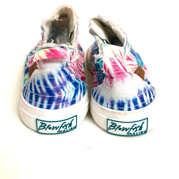 BLOWFISH Malibu Playbuzz Tie Dye Slip-On Sneaker - EUC - Picture 9 of 13